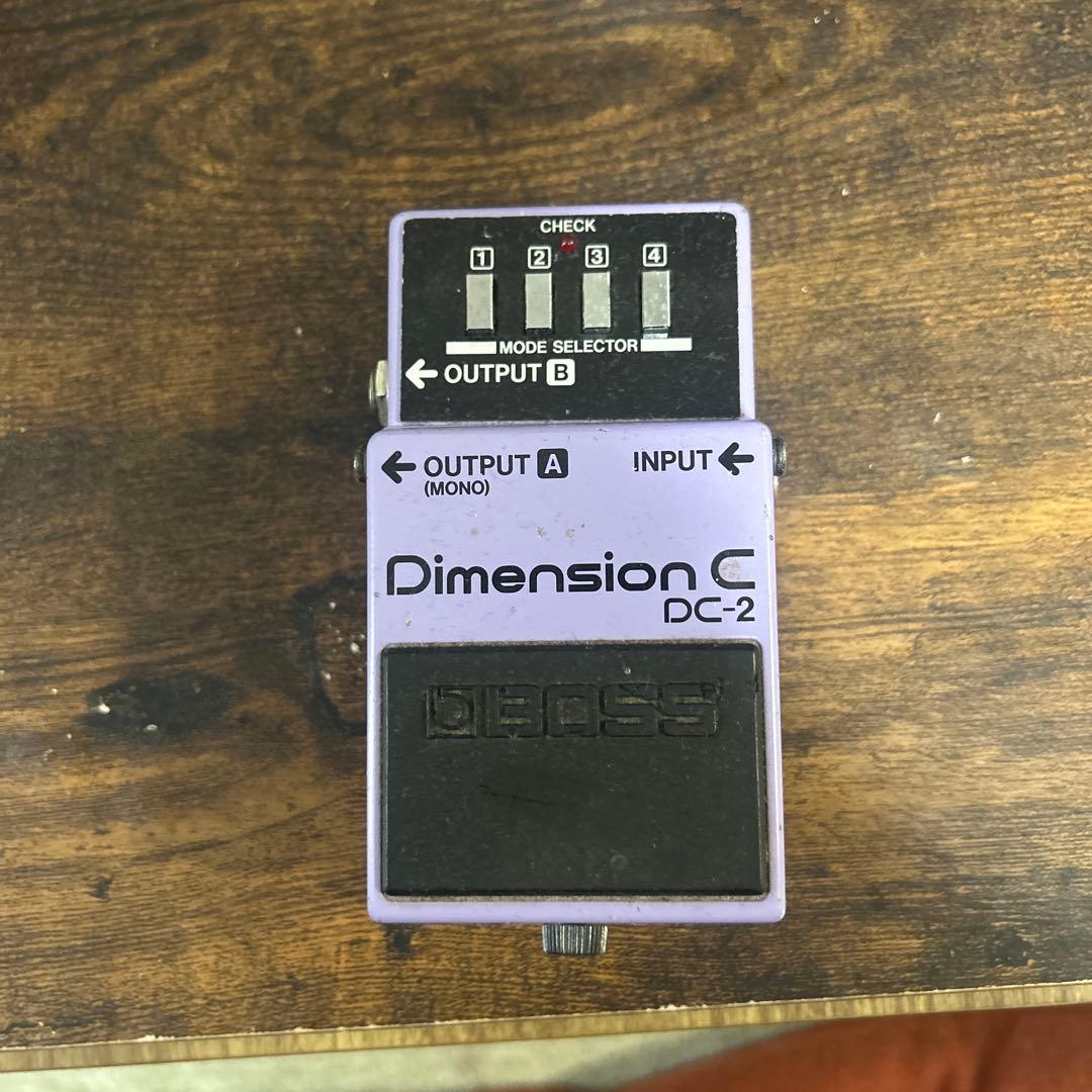 BOSS Dimension C DC-2 ギターエフェクター 1986 Boss DC-2 Dimension CThe Most Inspiring Modulation Ever