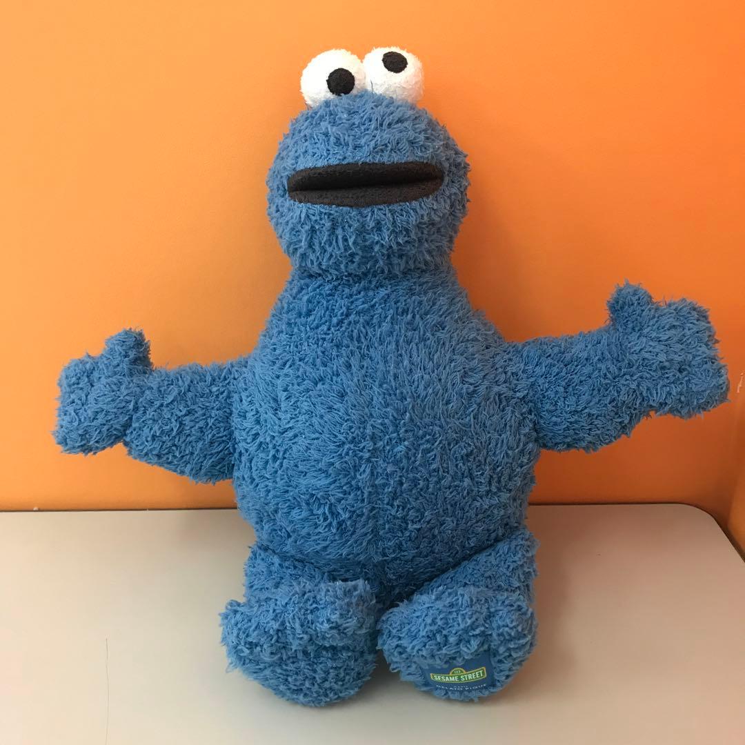 ジェラートピケ セサミストリート クッキーモンスター ぬいぐるみ
