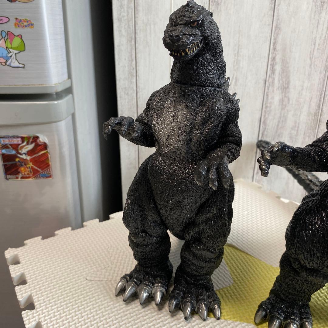 ゴジラフィギュア 2体セット ブラック