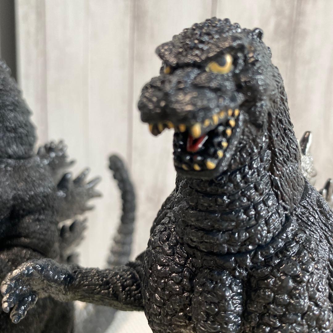 ゴジラフィギュア 2体セット ブラック