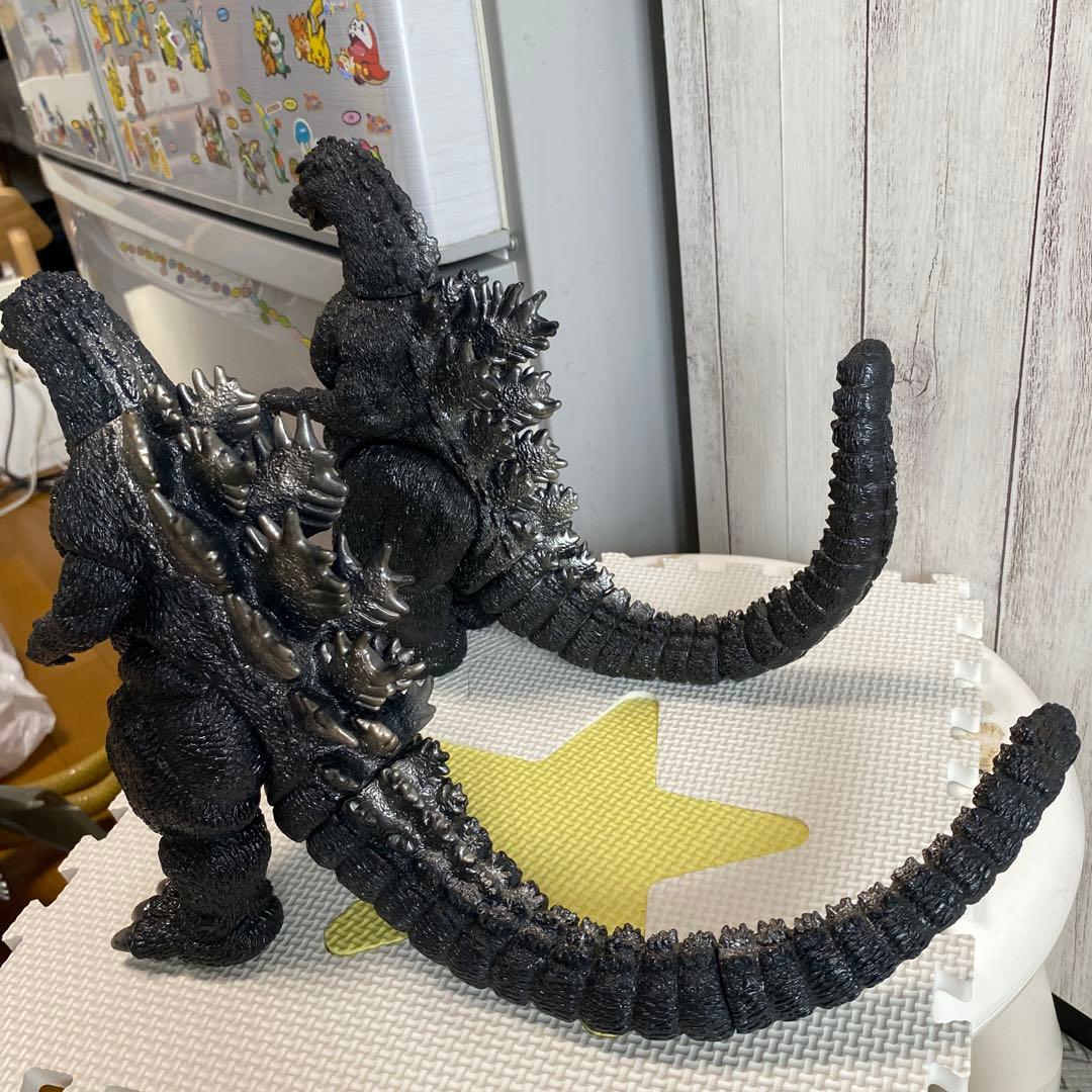 ゴジラフィギュア 2体セット ブラック