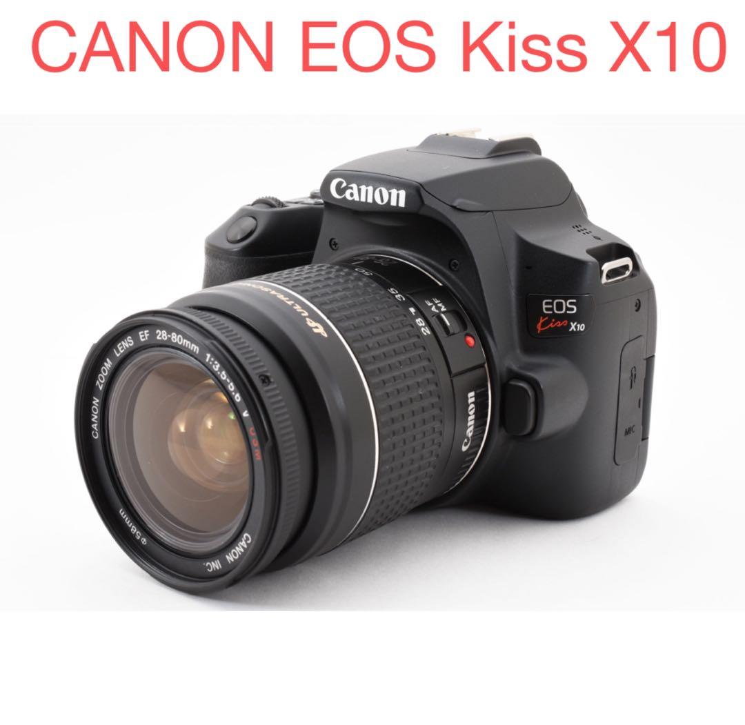 キャノン Wi-Fi機能保証付きcanon kiss x10レンズセット