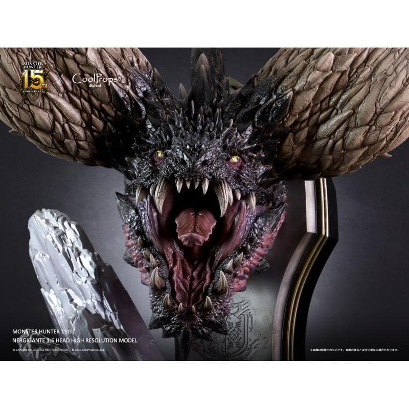 【新品】フィギュア モンスターハンター ネルギガンテ 1/6 ヘッドモデル