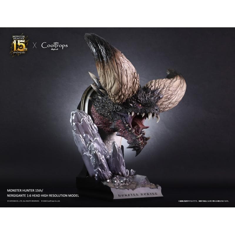 【新品】フィギュア モンスターハンター ネルギガンテ 1/6 ヘッドモデル