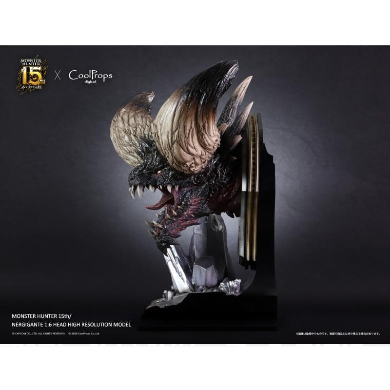 【新品】フィギュア モンスターハンター ネルギガンテ 1/6 ヘッドモデル