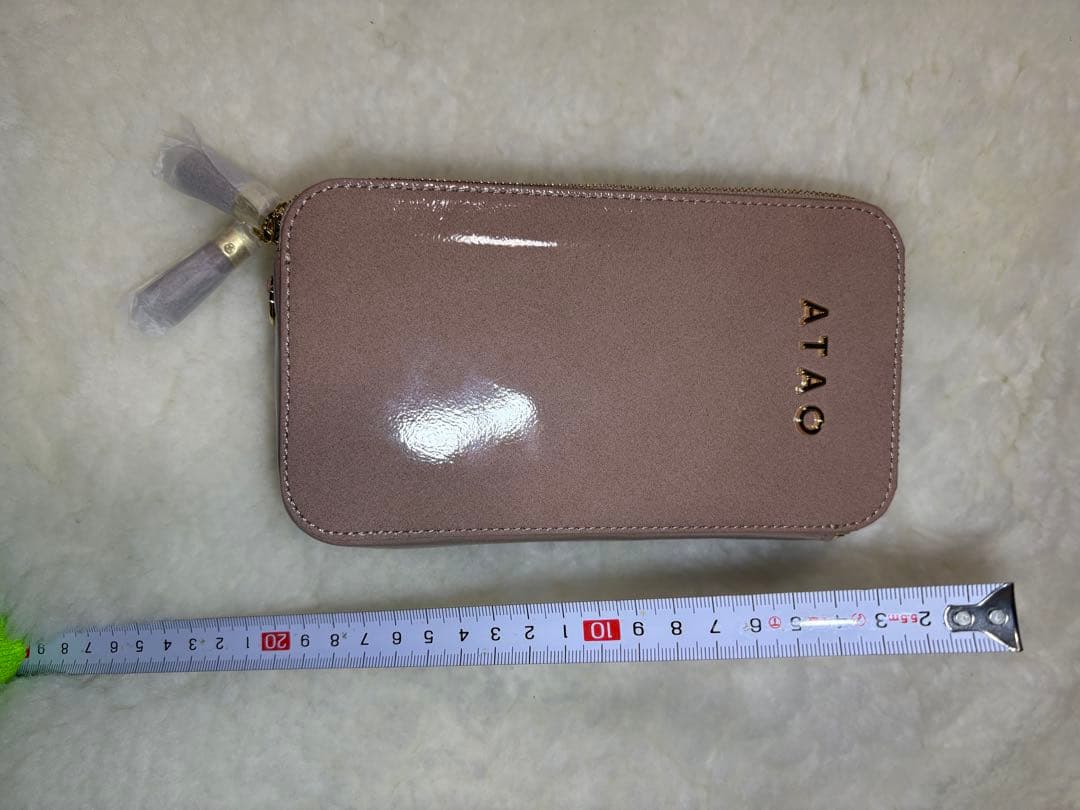 ATAO スマホショルダーバッグ　アミュレット　ローズクォーツ