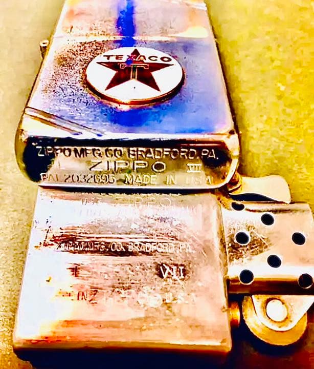 ビンテージ1991年製♠︎テキサコ★TEXACO★シャビー七宝製