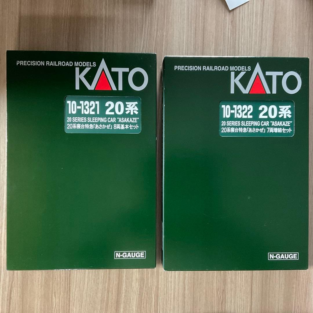 KATO 10-1321 10-1322 20系寝台特急「あさかぜ」基本＋増結