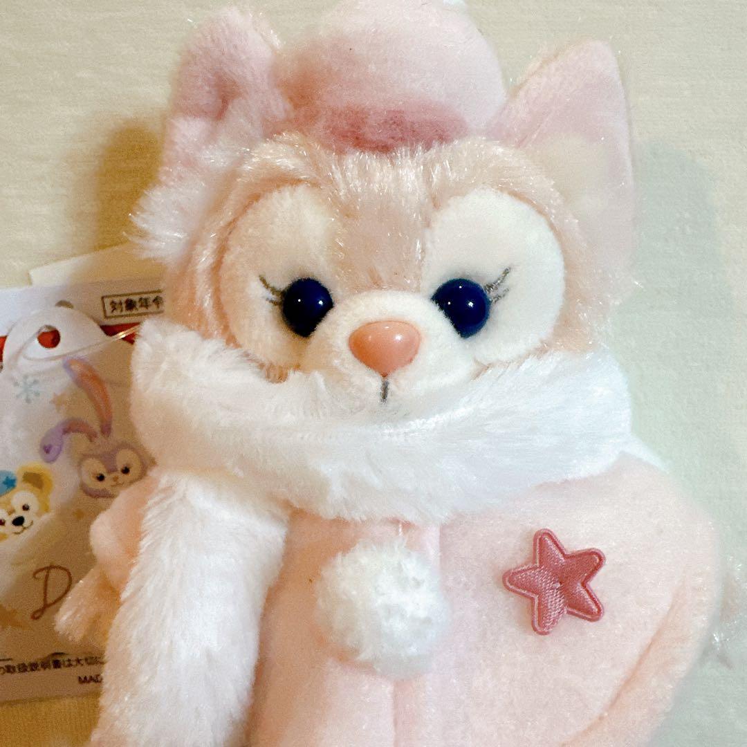 新品未使用】ディズニー ダンシングスノーフレークス リーナベル ぬいぐるみバッジ