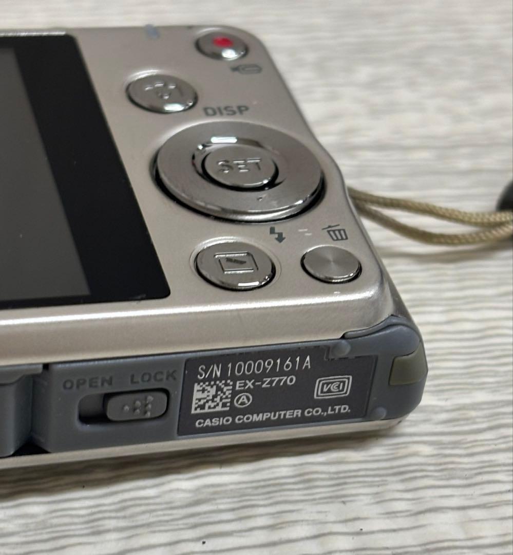 ☆CASIO EXILIM EX-Z770 純正充電器 バッテリー