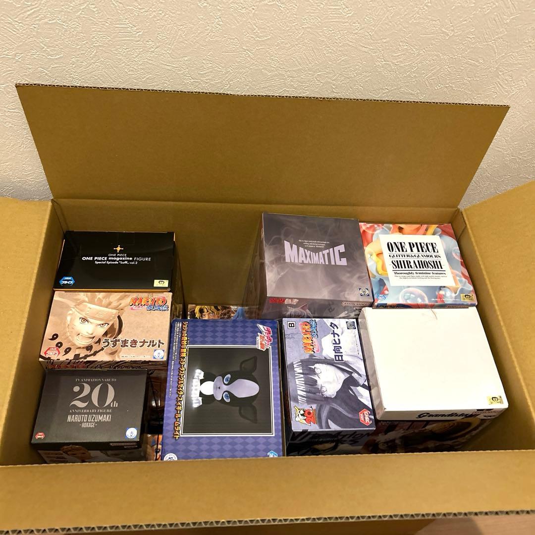 ②まとめ　大量　フィギュア　21個セット　プライズ　ワンピース　NARUTO 他