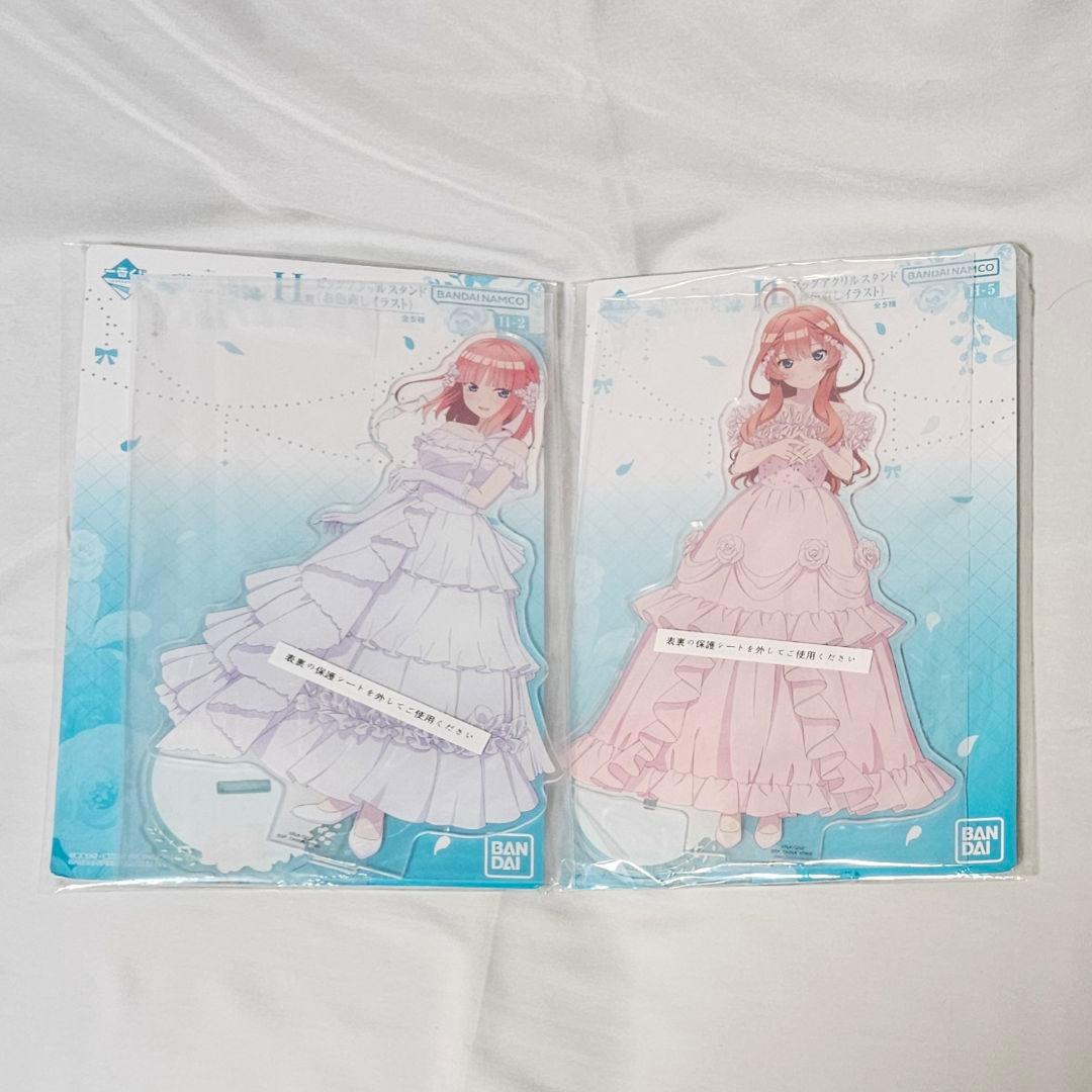 五等分の花嫁 Gracemaster 二乃 三玖 四葉 3体 アクスタ 2点 - メルカリ
