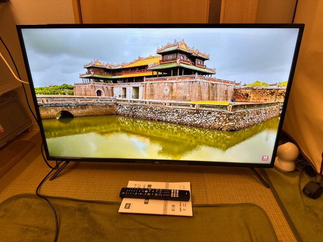 TCL 40S515 スマートテレビ 40型 アプリ内蔵式 21年製 超極美品！