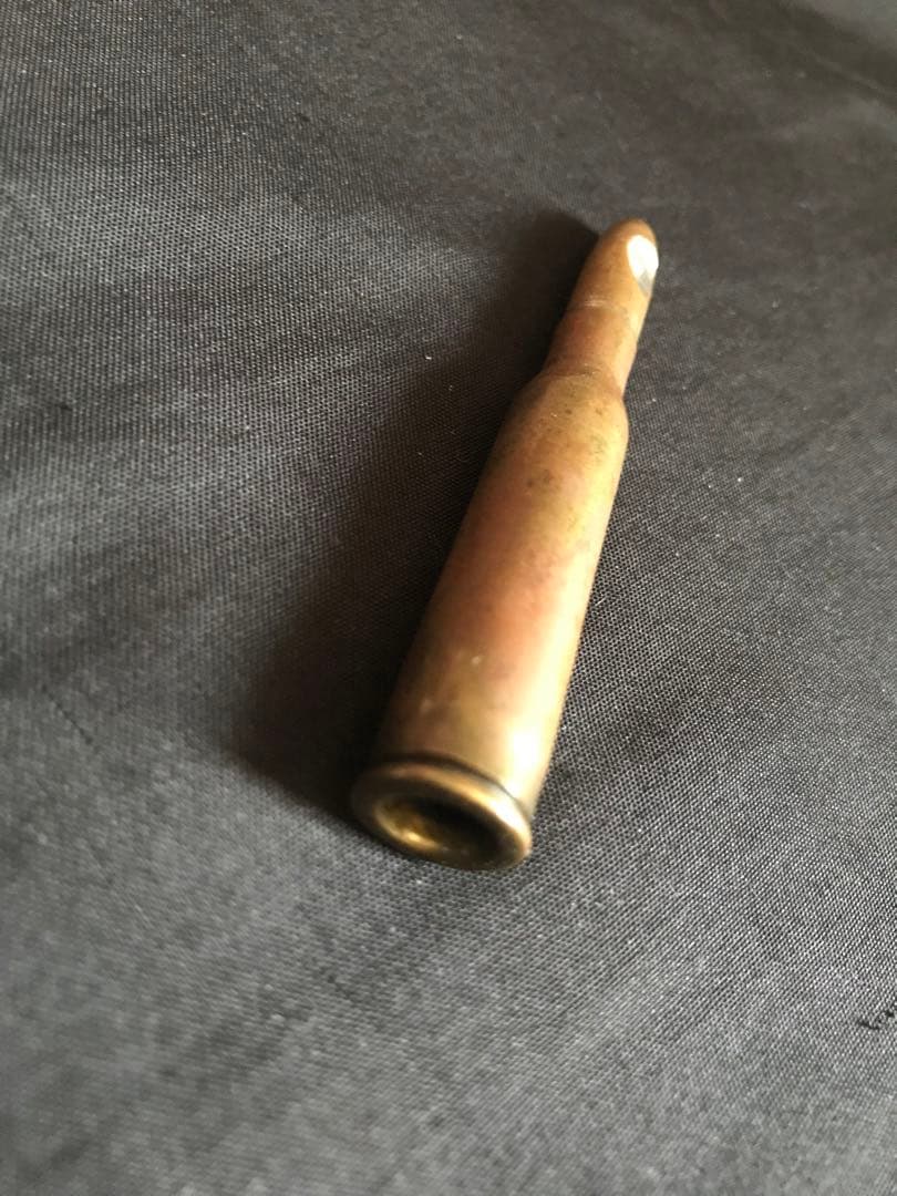 三十八式歩兵銃　弾　パイプ　第二次世界大戦　実弾