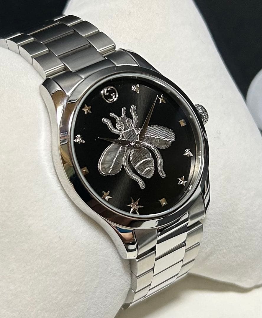 新品 GUCCI G-タイムレス 腕時計 アイコニック ウォッチ ハチ Bee