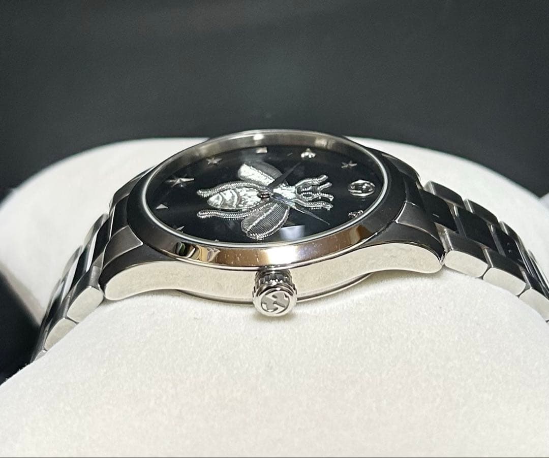 新品 GUCCI G-タイムレス 腕時計 アイコニック ウォッチ ハチ Bee