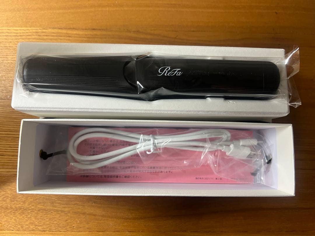 新品未使用 ReFa ストレートヘアアイロン ブラック ヘアアイロン