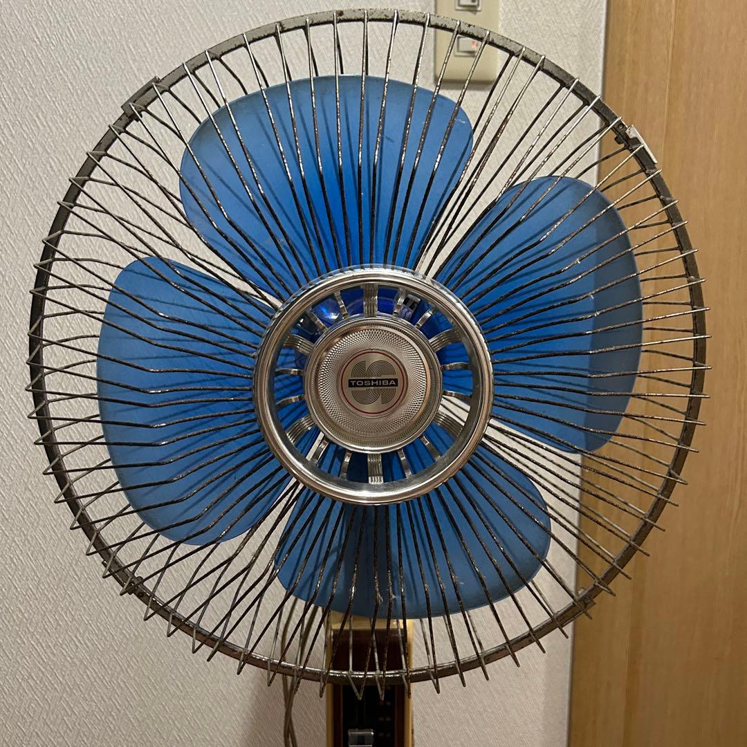 デ*ォ様 稼動 TOSHIBA 東芝 S-35DE レトロ 扇風機 ビンテージ