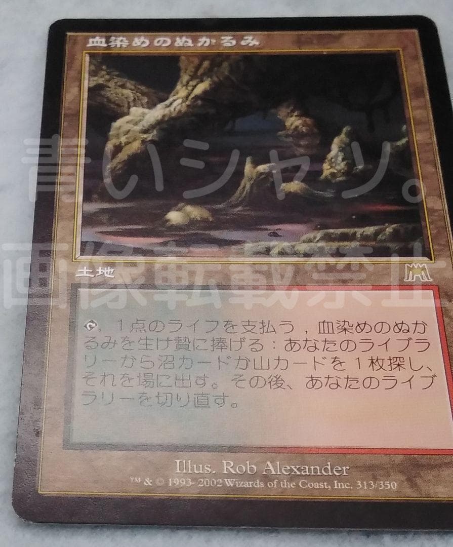 マジック：ザ・ギャザリング MTG 血染めのぬかるみ オンスロート 日本語版