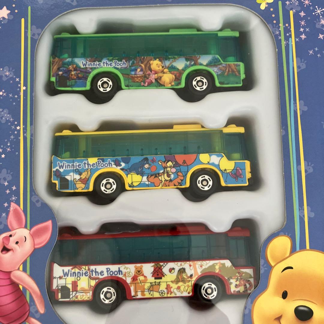 トミカ くまのプーさん ラッピングバスセット - メルカリ