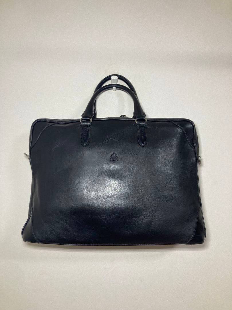 【美品】fujitaka『JADE LEATHER』ビジネスバッグ 黒