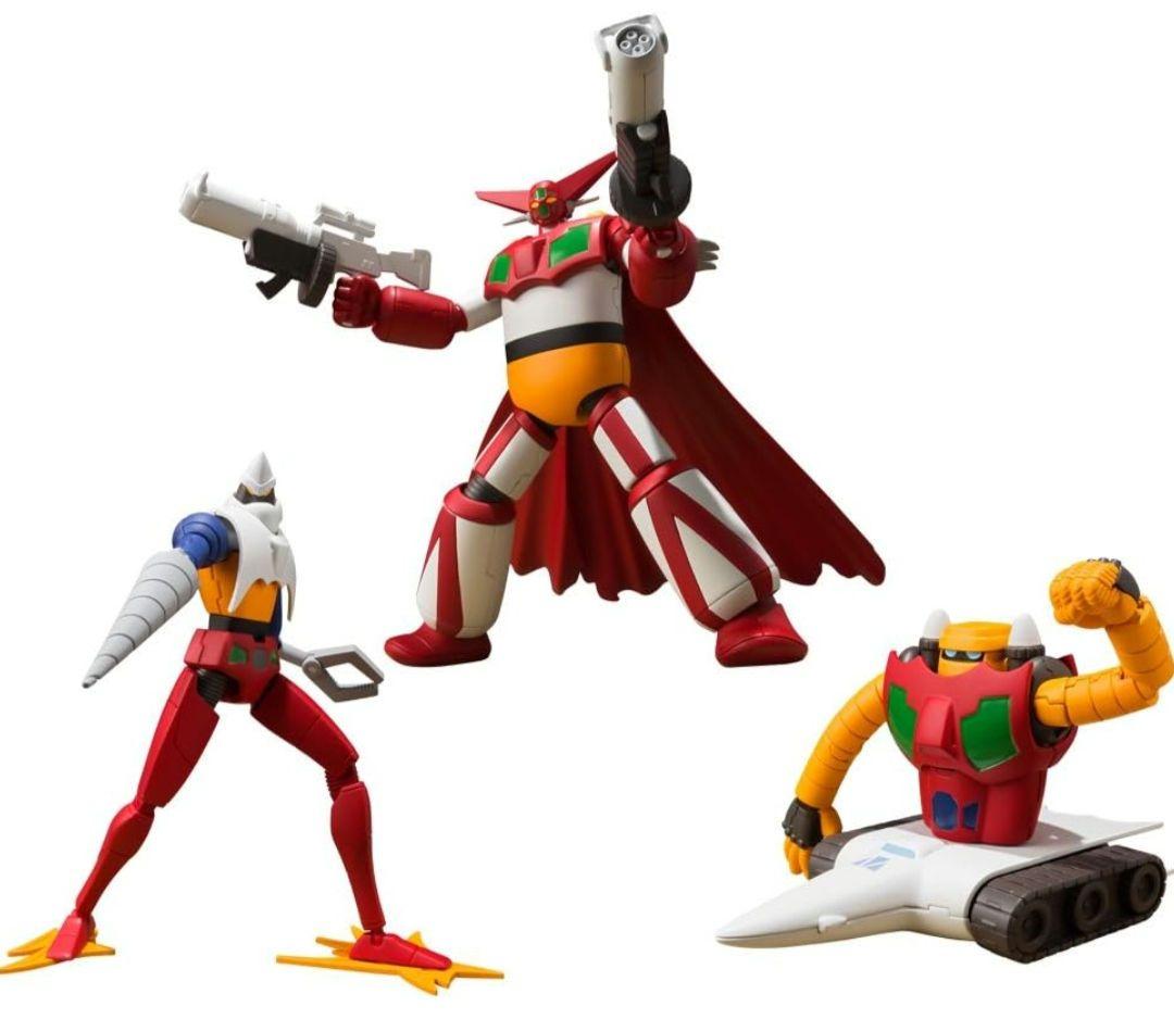 スーパーミニプラ 真 (チェンジ!!)ゲッターロボ Vol.1～4 セット