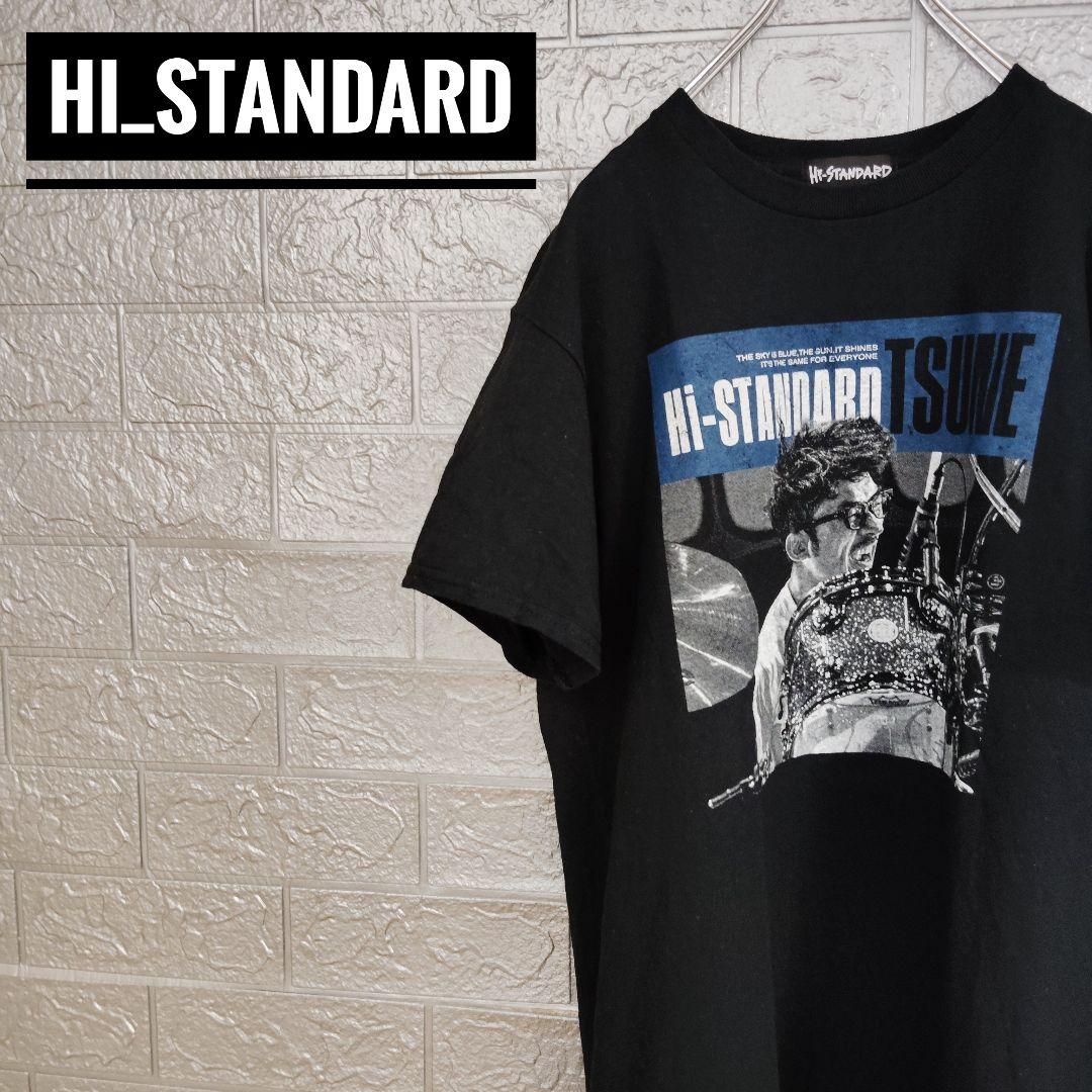 ハイスタンダードHi-STANDARD 恒岡章メモリアルTシャツ黒Mツネ - メルカリ