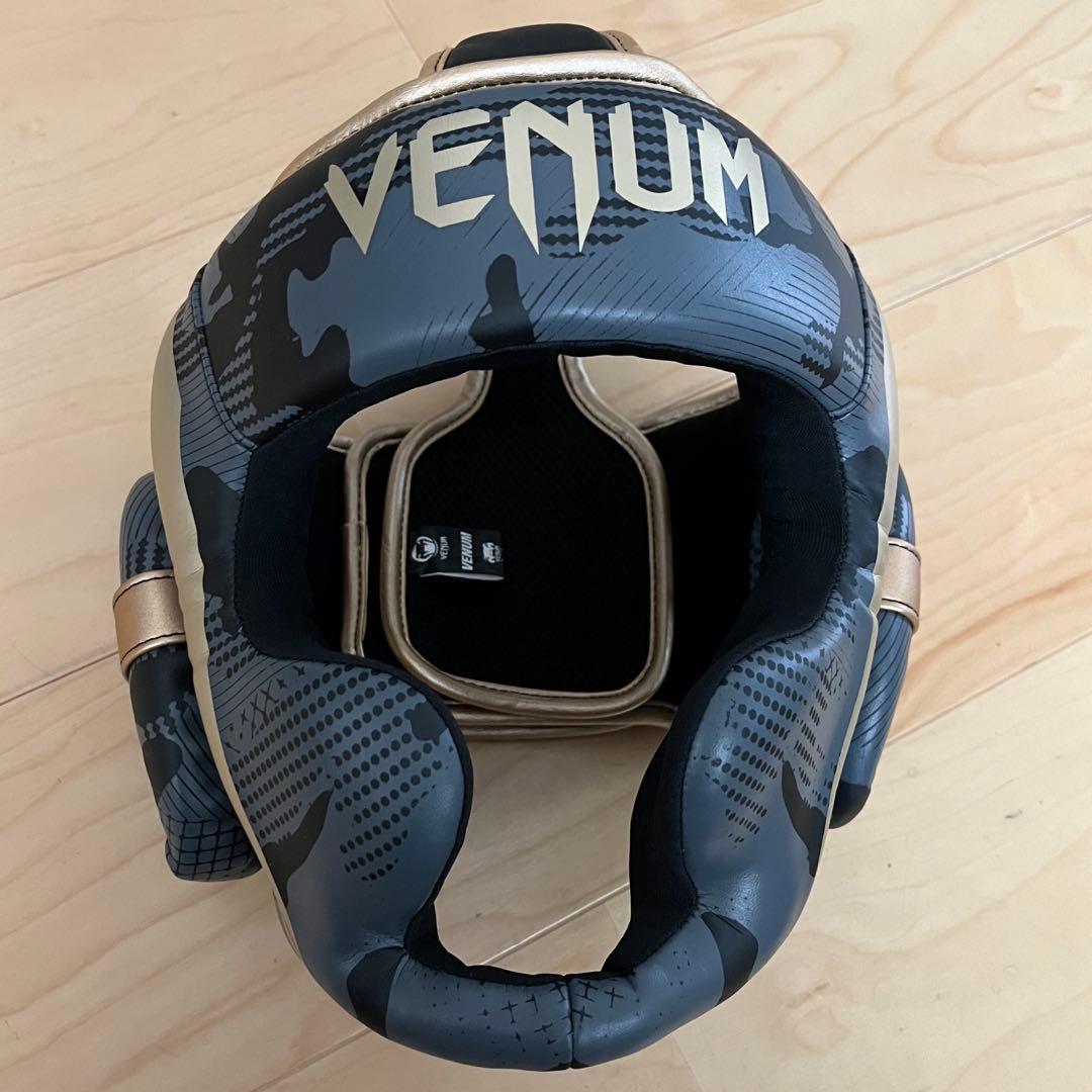 VENUM ヘッドギア ブラック/ゴールド Amazon | Venum Challenger ヘッドギア - ブラック/ゴールド | VENUM