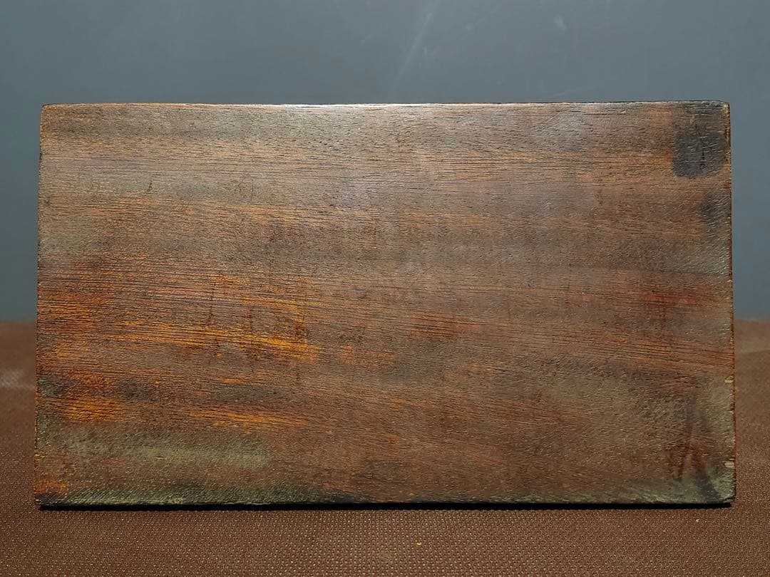 珍品 文房具 硯 希少老花梨木製・孔子手彫り硯台 文房四宝 書斎用高級