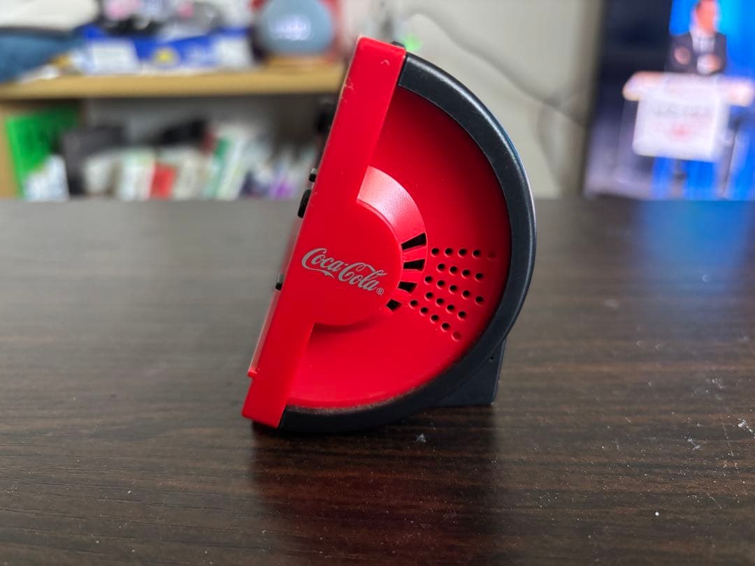 セイコークロック 目覚まし時計 コカ・コーラ 電波 デジタル 大音量