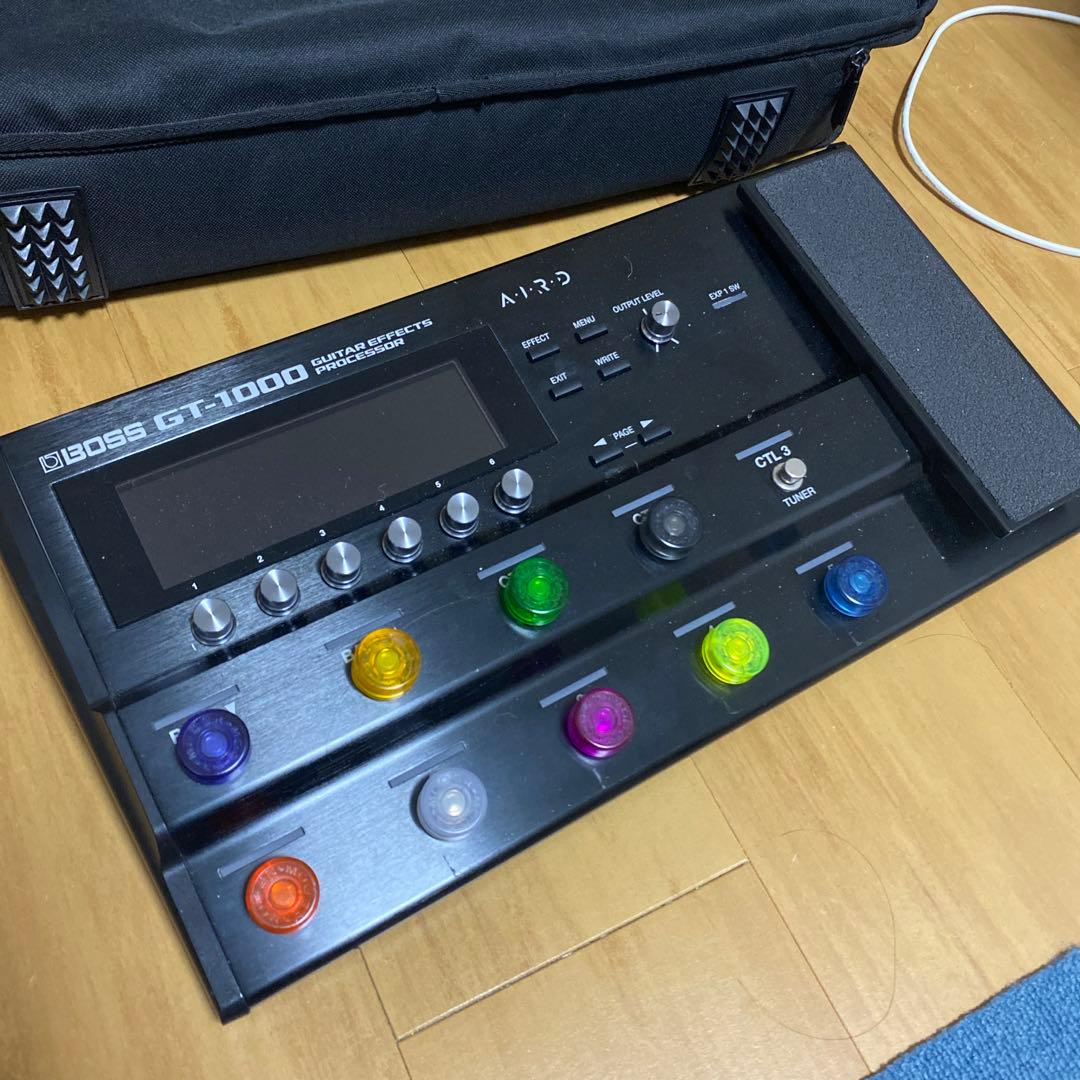 BOSS GT-1000 マルチエフェクター　ケース付き　完動品