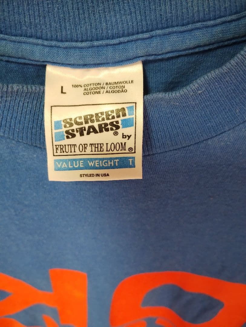 90's Radiohead TシャツサイズLアイルランド製 ビンテージUSED