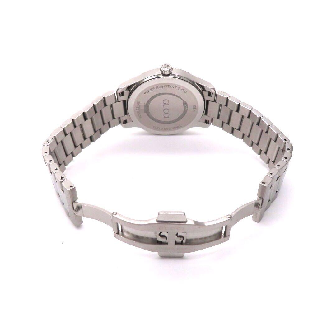 ☆極美品 Gタイムレス タイガー GUCCI グッチ 時計 ブラック メンズ