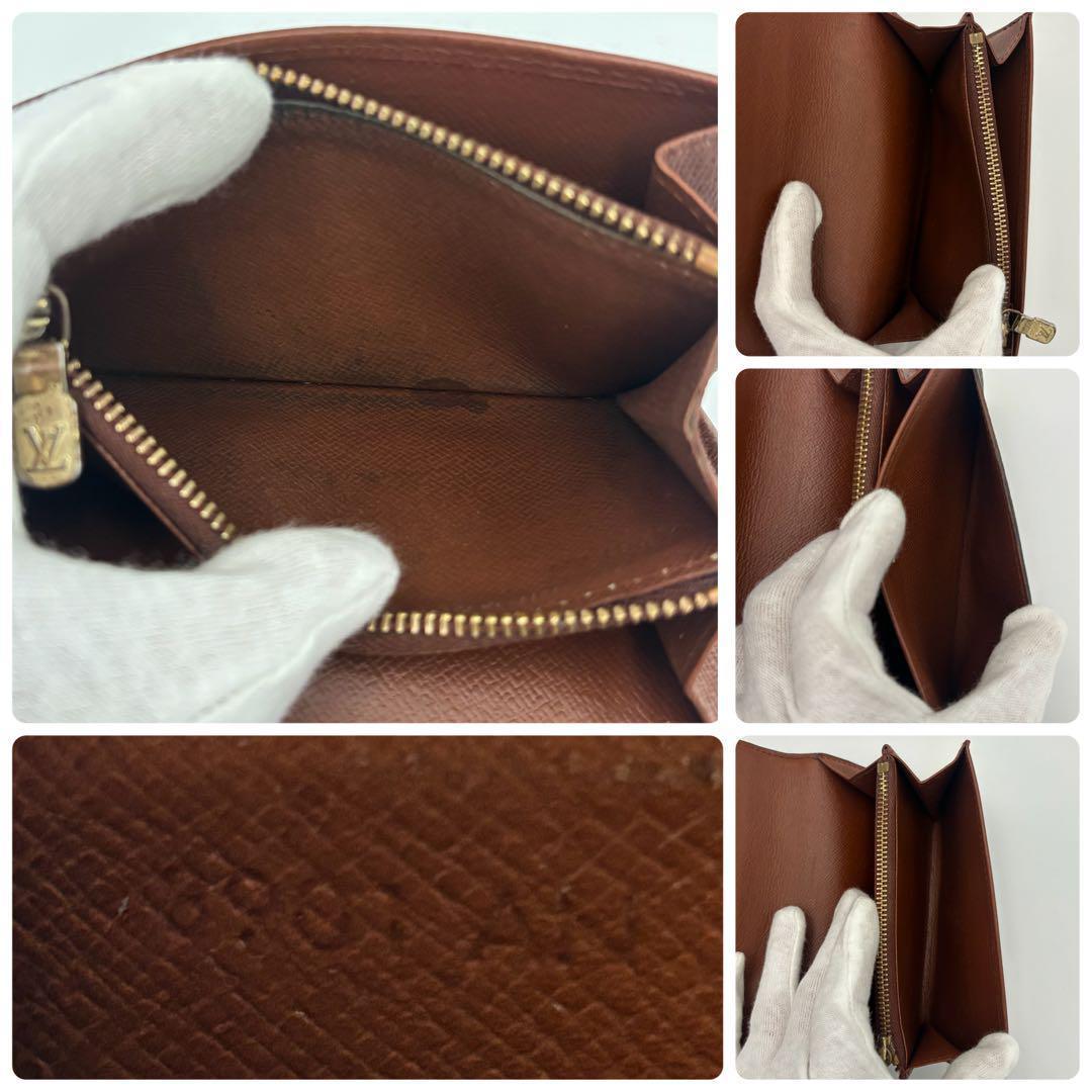 希少LOUIS VUITTONモノグラム ケース　ポルトモネジップ　財布