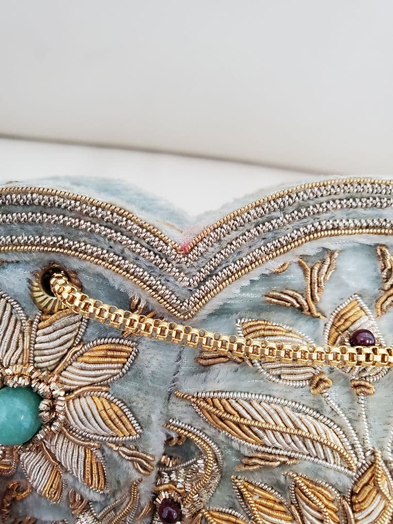 LUMYはしもと ビーズバッグ フォーマルバッグ