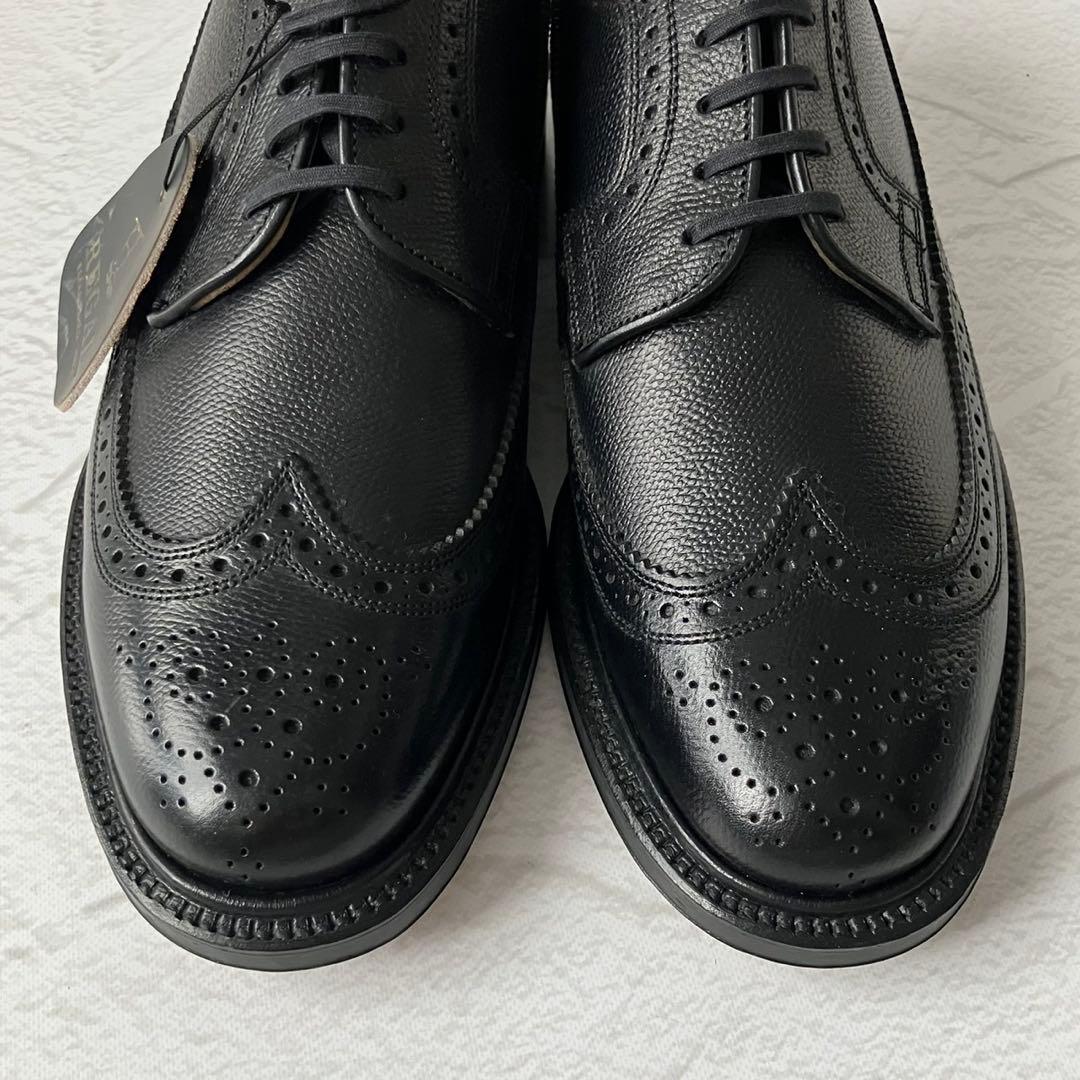 【新品未使用】リーガル インペリアルグレード 2235 ロングウイングチップ 黒