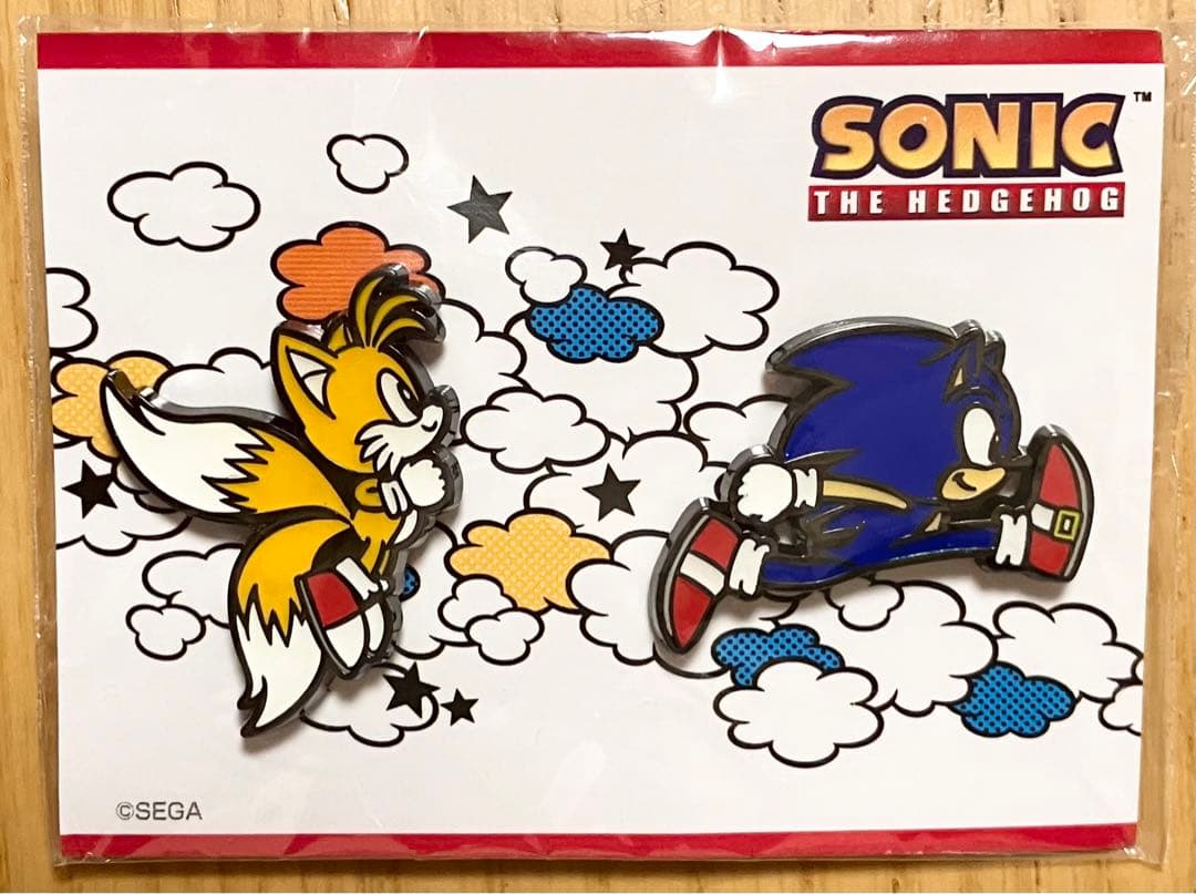 ソニック・ザ・ヘッジホッグ ピンバッジ セット ソニック テイルス
