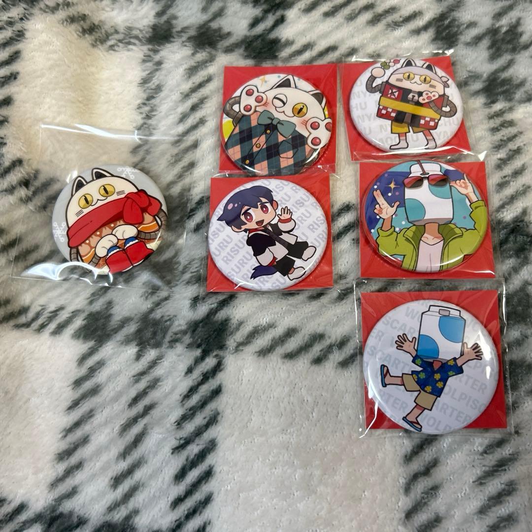 成人男性三人組 缶バッジ - メルカリ