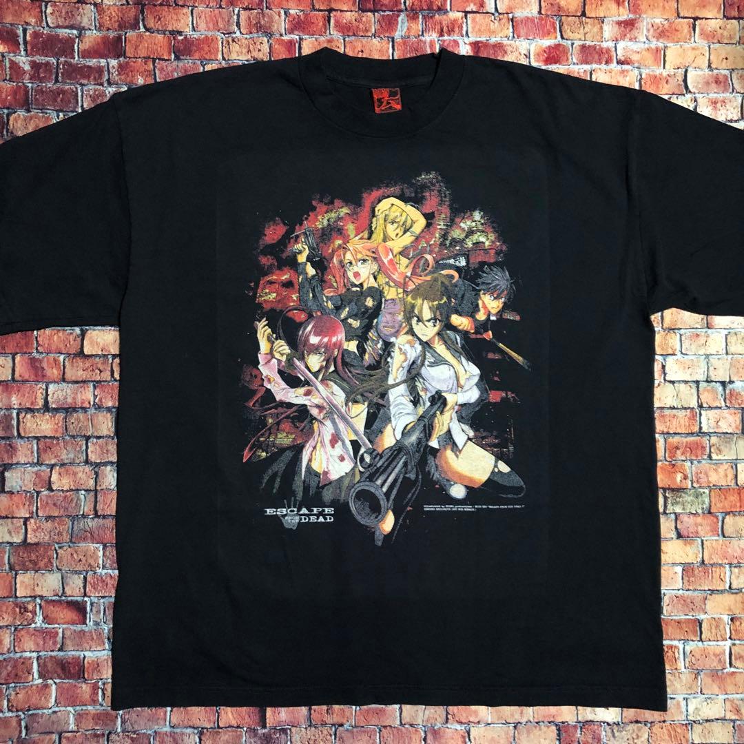 【USA製】ハイスクールオブザデッド Tシャツ 学園黙示録 漫画 アニメ 古着
