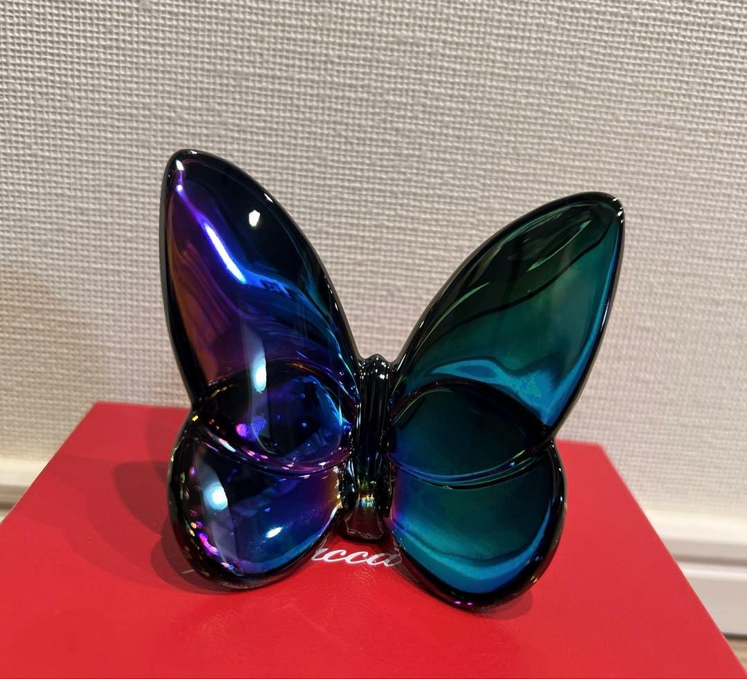 Baccarat バカラ バタフライ スカラベブルー - メルカリ
