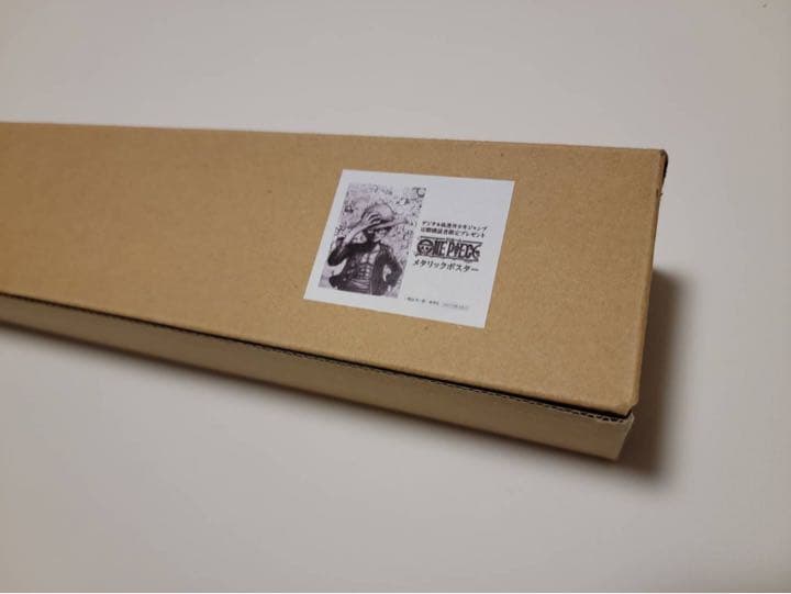 ワンピース　メタリックポスター