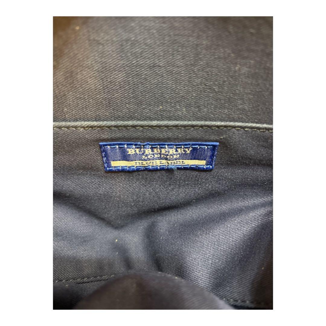 ☆美品 バーバリー ロンドン ブルーレーベル ハンドバッグ デニム トート☆