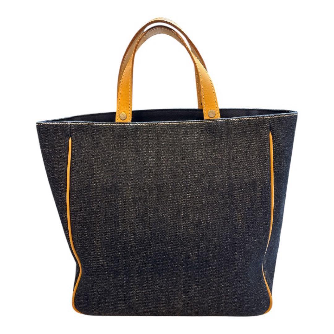☆美品 バーバリー ロンドン ブルーレーベル ハンドバッグ デニム トート☆