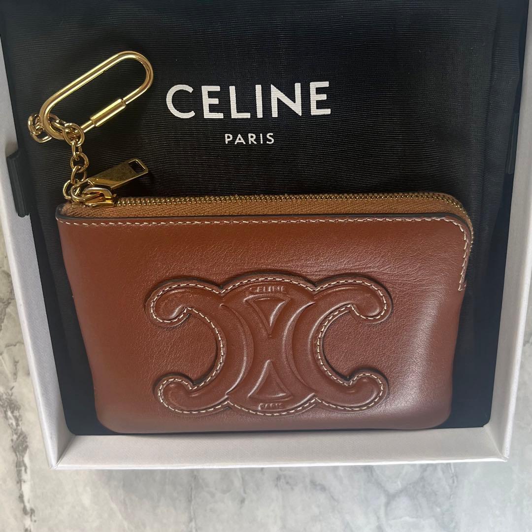 【正規品】CELINE パース/スムースカーフスキン