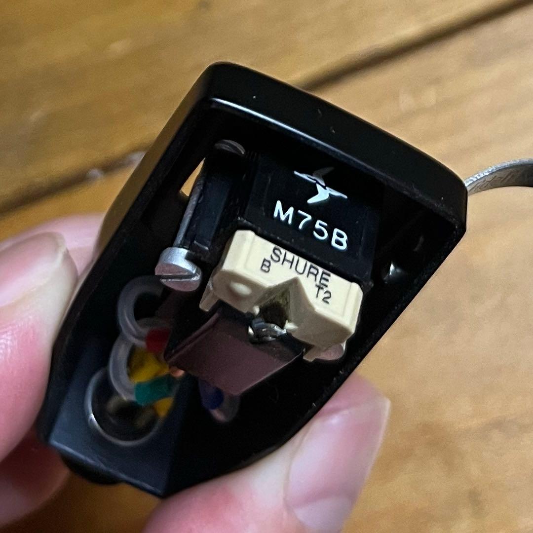 SHURE シュアー M 75B カモメ 中古美品 針2本付き