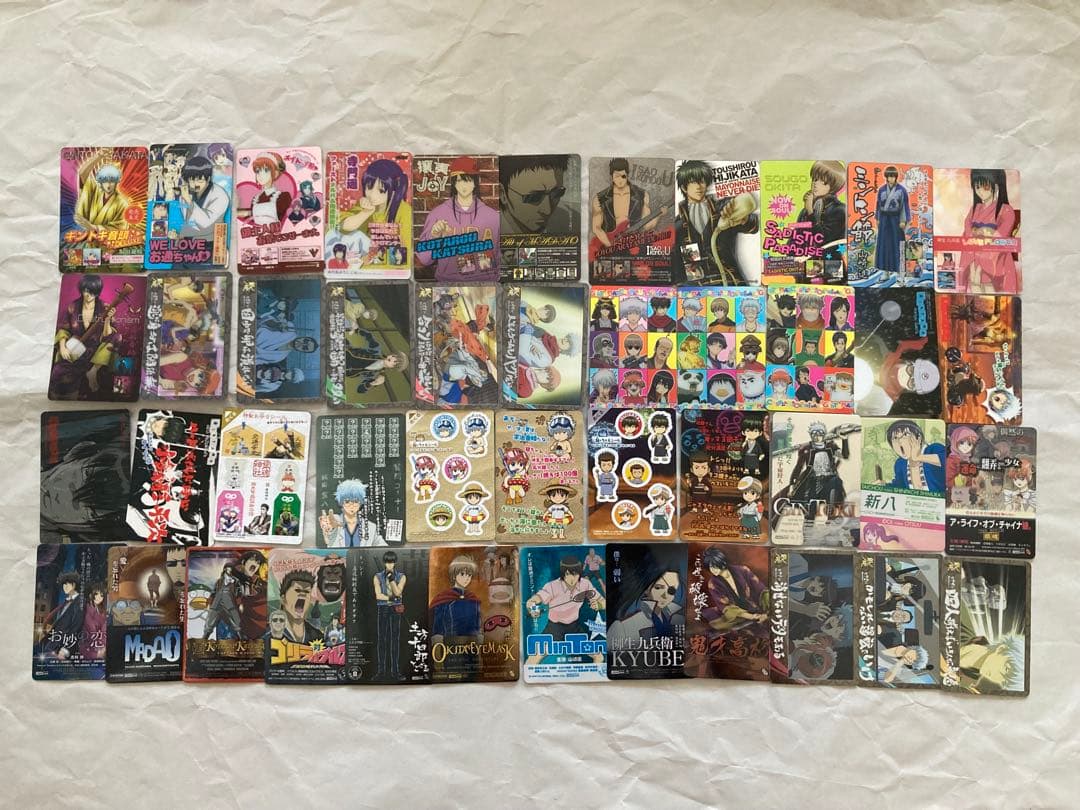 銀魂カードガム コレクション まとめ売り 158枚