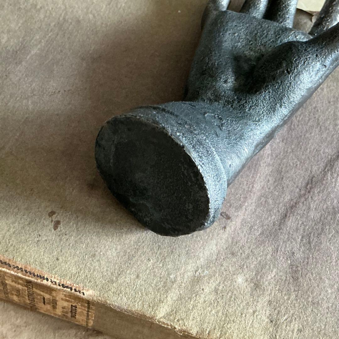 19世紀 フランスアンティーク ハンドモチーフ ペーパーウェイト