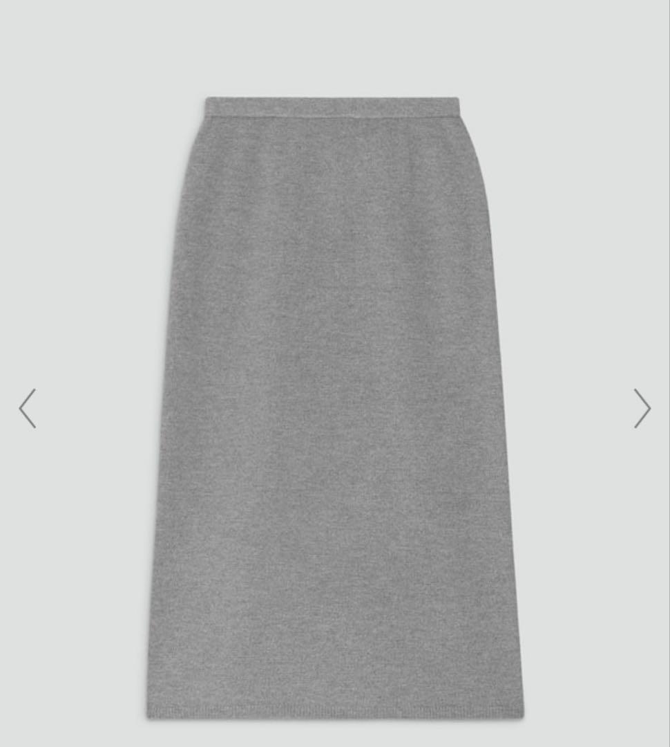 25aw♡新品ニットスカートLana Cash Straight Skirt J