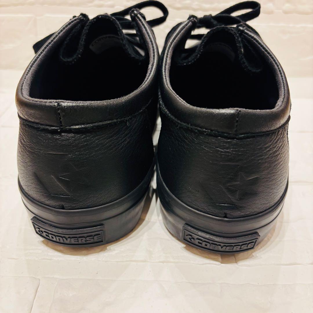 未使用級✨コンバース　モカシン　ブラック　27cm　1sd449