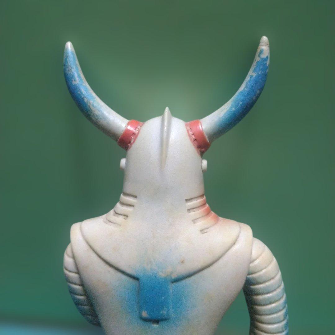 【当時物 】 宣弘社 レッドバロン バイキング3世 ブルマァクソフビ